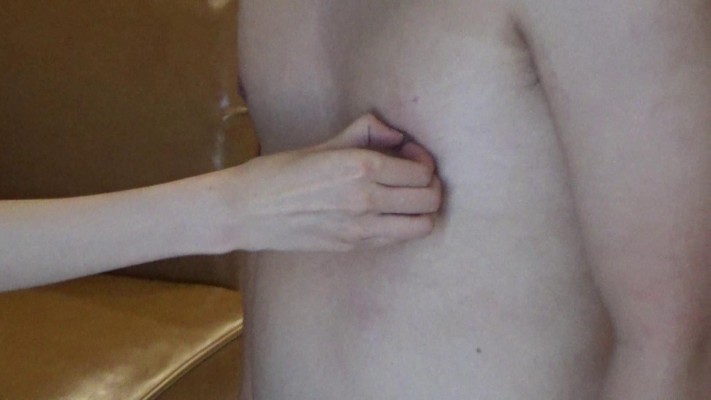 70斤海拉女神手指甲虐乳，狠掐，耳光，白棉袜踩踏 YC-220323-6