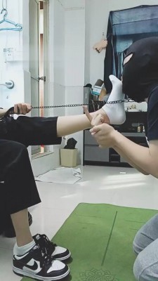 【美娜格格】原味白棉袜气味羞辱 bf21810