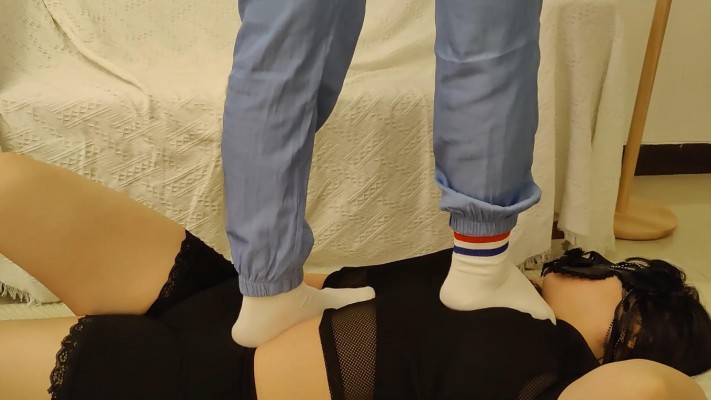 【珂珂女m】120斤女主全体重踩女m YC-220508-4