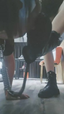 【羽薇】御姐脏短靴辱地毯 bf18536