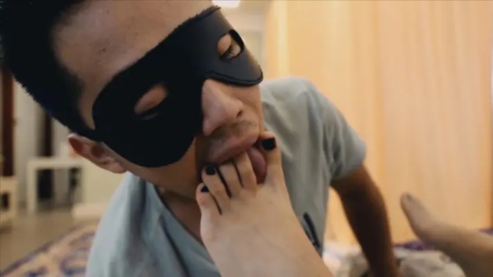 〖H.P.L栖心之栈〗—被点穴定身舔脚 HPL-210627