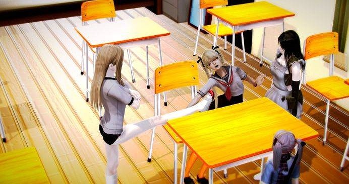 女女校园虐打漫画：告状的后果 G-210522-57