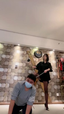 【简一】十字架固定踢打训练 bf22962_HD绳艺资源