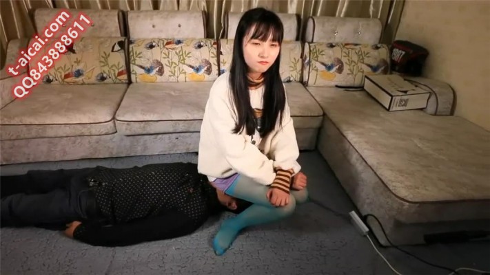 【婉慈Icon】初九蓝色丝袜运动鞋调教 TTTIO-220930