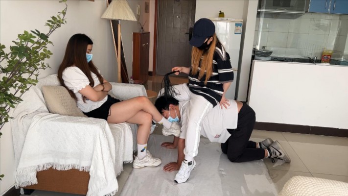 【子怡工作室】双S运动鞋艺术训练训练踩踏 YC-220607_HD绳艺资源