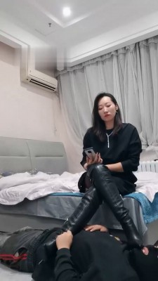 【冷御】长靴黑丝诱惑狗 bf22181