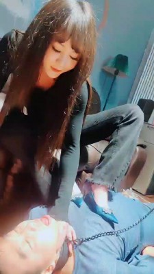 【鹤渡S】带素人闺蜜私人影院玩狗 bf22919