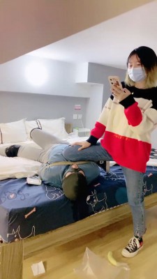 【美离子】五花大绑强制圣水加官窒息 bf23281