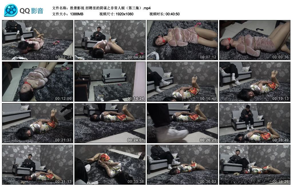 【胜景影视】招聘里的阴谋之非常人贩（第三集）_HD绳艺资源