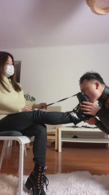 【巴莉女王】强迫舔马丁靴/高跟深喉 bf11798