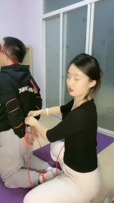 【嘉文】五花大绑强制辱废物 bf20013