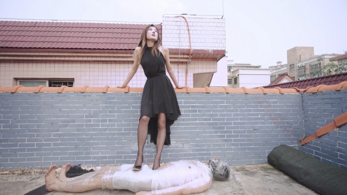 『奴隶岛』—[MagicIMirror 魔镜少女]—影姬露天践踏深喉木乃伊 MM-221105