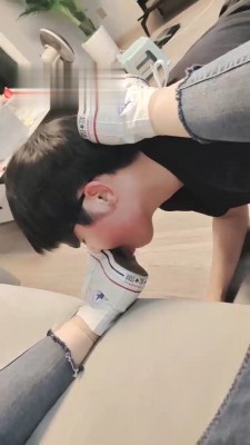 【欣欣S】帆布鞋肉丝气味羞辱 bf17912