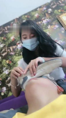 【安诺】小白鞋深喉踩踏 bf18414