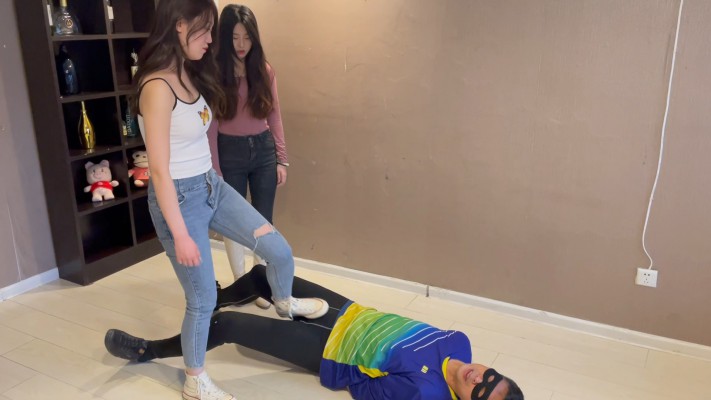 【蛋碎娇娃】『超S·联盟』怒惩夜跑搭讪男 YC-220915-2