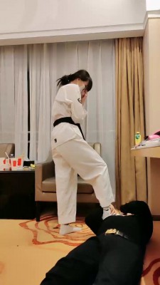 【高难度挑战美学】跆拳道女神高难度挑战tj bf21870_HD绳艺资源