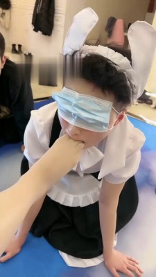 【鑫儿教头】女仆+绅士男奴齐犯贱 bf21793