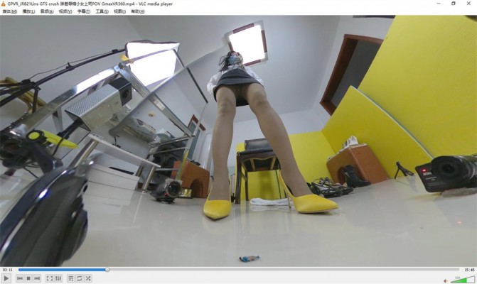 【婧児小主】GTS VR360琳S的新上司被缩小羞辱踩踏 教训！ YC-220508-5