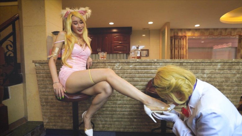 〖H.P.L栖心之栈〗—伊泽瑞尔与阿狸同人cos{英雄联盟}