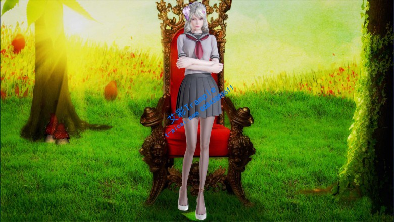 超美美少女黑丝高跟征服校园（壁纸级别的漫画故事） YC-190910-6