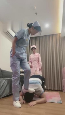 【诗诗】双护士治疗病人【双视角版】 bf10171_HD绳艺资源