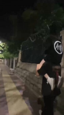 【奶味茶茶】户外玩抖M男友 bf18866