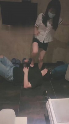 【桃子老师】沐足店开发素人 bf18500