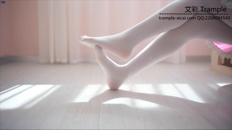 甜美白丝贝壳鞋