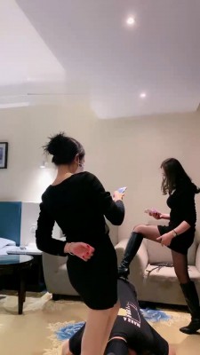 【丝绮】双S黑丝美腿踢踹/踩踏【双视角版】 bf22058_HD绳艺资源