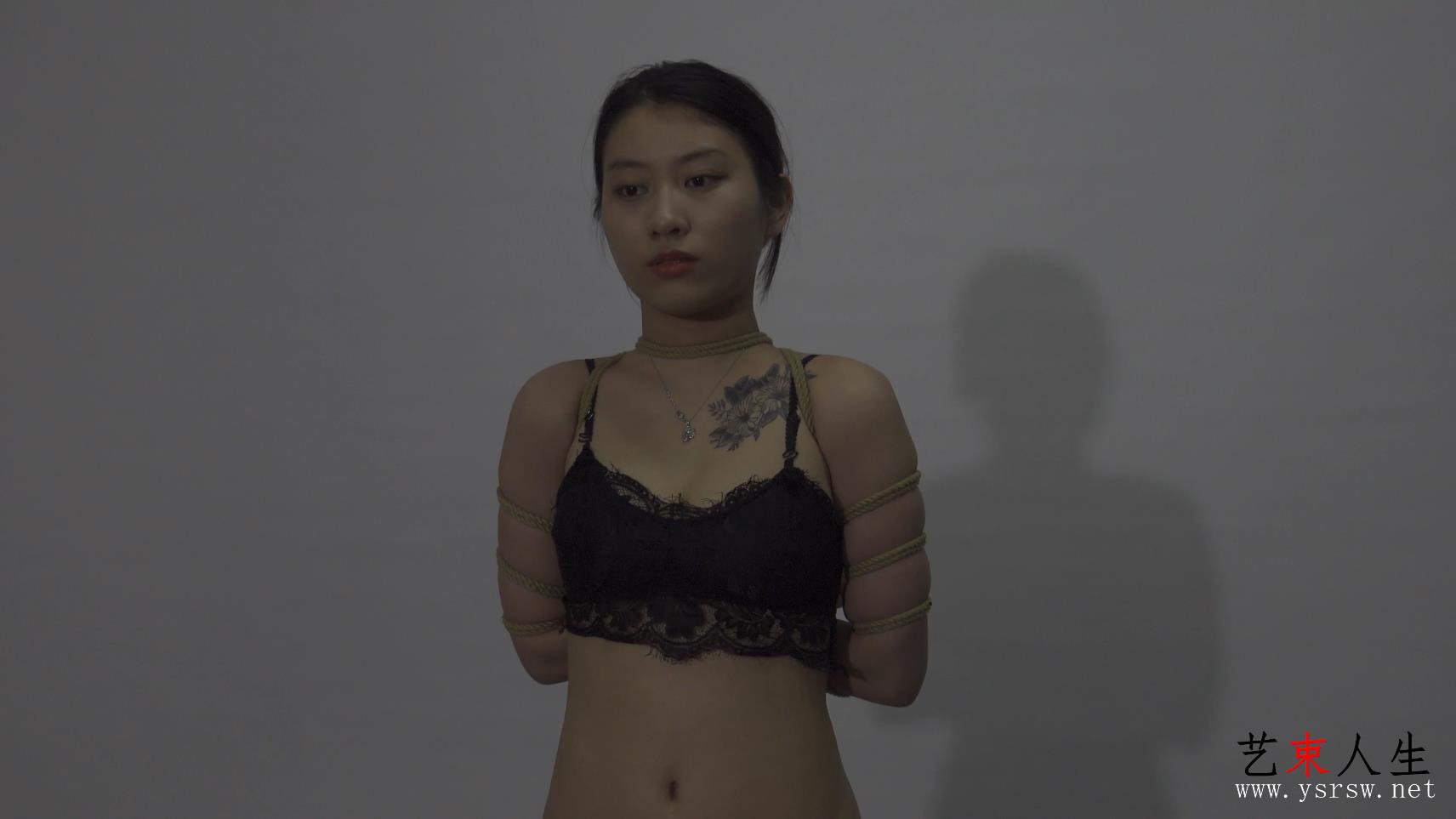 【艺束人生】2022_14期视频  娇娇内衣黑丝五花勒脖罚跪