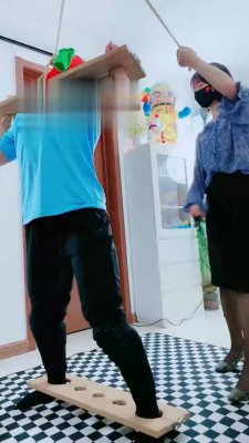 【美离子】袜子塞嘴艺术训练 bf17668_HD绳艺资源