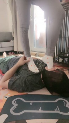 【桃子老师】帆布鞋棉袜全体重踩踏 bf19642