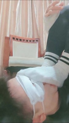 【妮蔻】原味白袜气味羞辱 bf22983