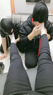 【淄博黑猫】马丁靴小主调双奴  JS22101703