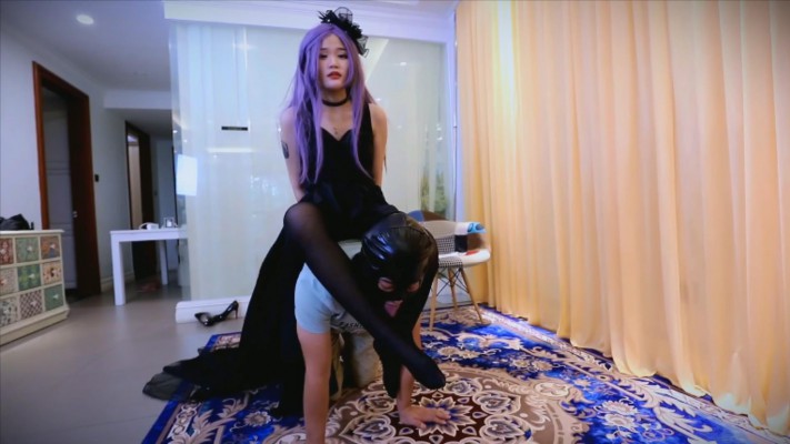 〖H.P.L栖心之栈〗—木堇黑丝的惩罚 HPL-210809