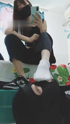 【美娜格格】原味白棉袜气味羞辱 bf21810_HD绳艺资源