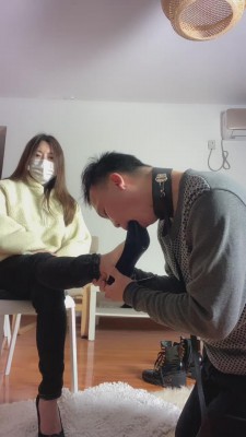 【巴莉女王】强迫舔马丁靴/高跟深喉 bf11798