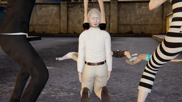 暴力跺脸 有声漫画《跆拳道少女》连环跺脸杀 踩断脖子杀 暴力踢裆杀 G-210615-9