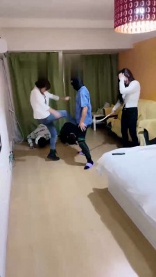 【晴儿】群调-姐妹花群魔乱舞玩sm【双视角版】 bf22107