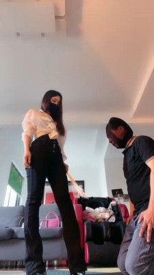 【苏州十三姨】藤条重度抽废物狗 bf19064_HD绳艺资源