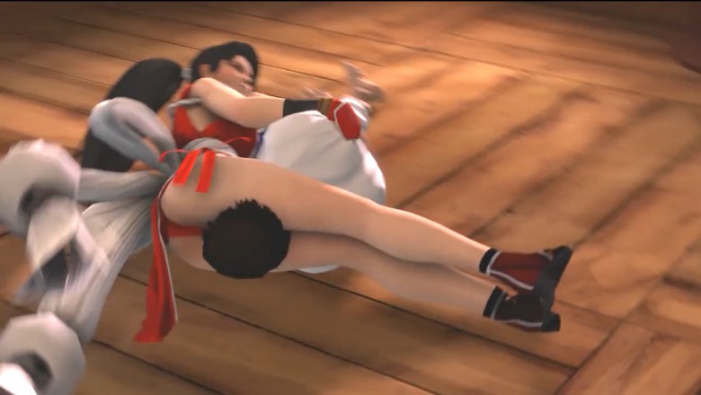 3D-动漫游戏格斗 腿绞坐脸 守望先锋作者系列 O-170520