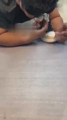 【沐阳大小姐】舔脏鞋吃船袜 bf17638