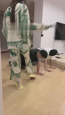 【舞池大人】双人体家具奴 bf15498_HD绳艺资源