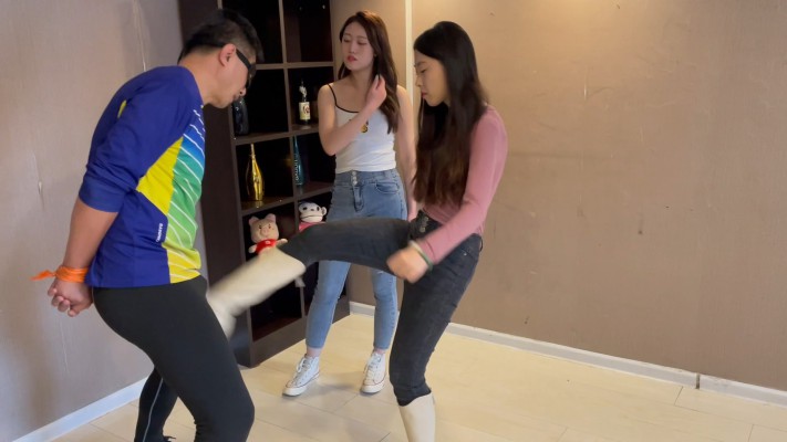 【蛋碎娇娃】『超S·联盟』怒惩夜跑搭讪男 YC-220915-2