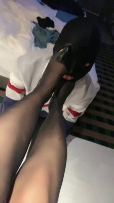 【汐言】黑丝高跟诱惑狗 bf22877