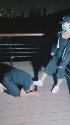 【颜汐】户外重度提档/全体重踩踏【双视角版】 bf12028