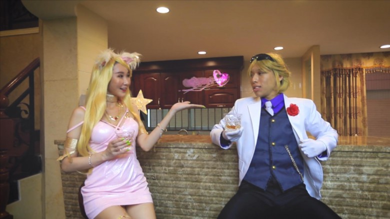 〖H.P.L栖心之栈〗—伊泽瑞尔与阿狸同人cos{英雄联盟}