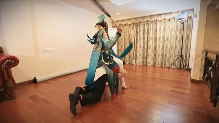 〖H.P.L栖心之栈〗—虞姬cosplay深喉（王者荣耀）