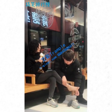 （恋足狂魔）这小子这个方法好