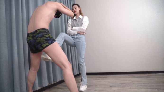 二宝S小白鞋碎蛋练习（超狠踢裆） YC-220207-2